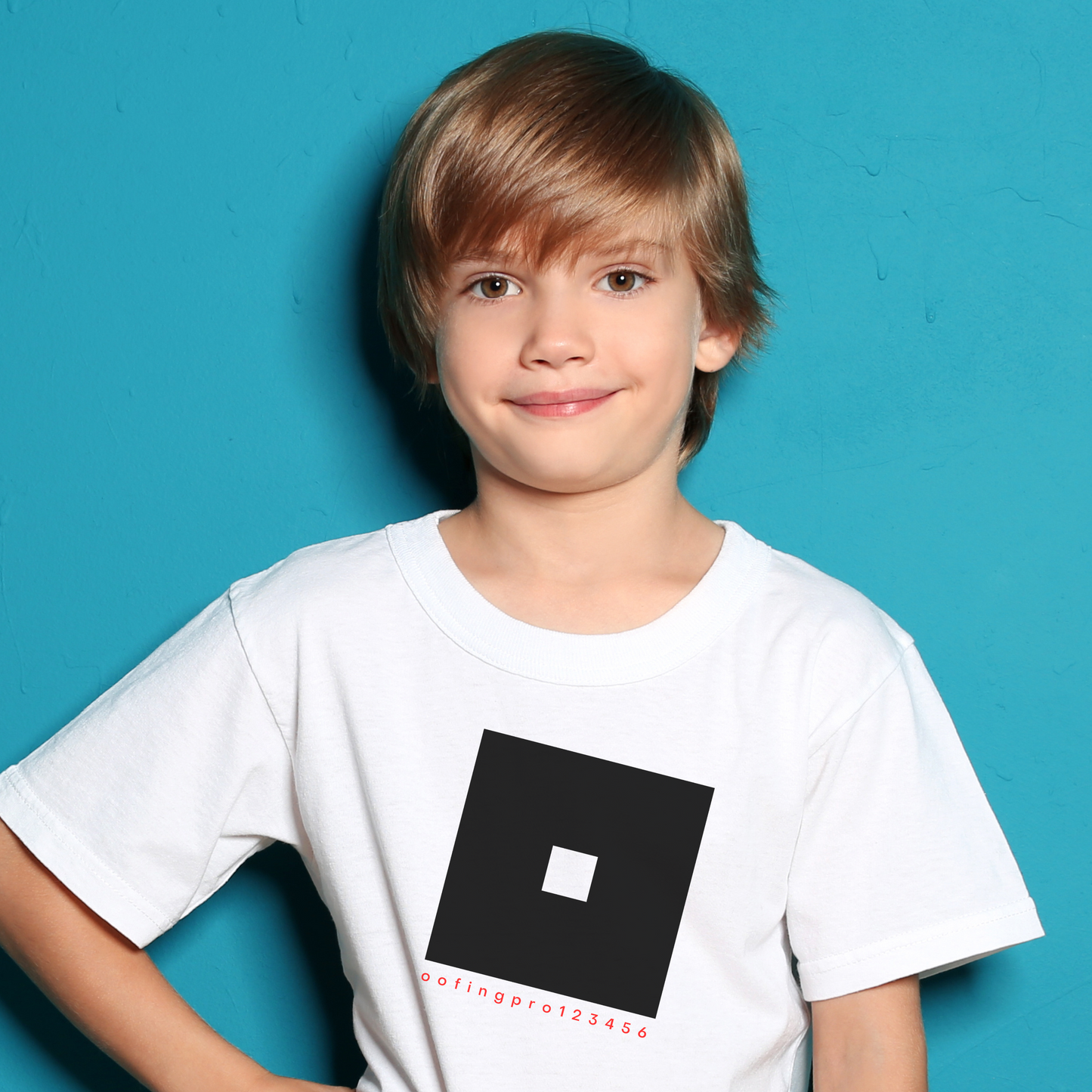 Personalised Roblox Game Tag Tee Shirt (Kid & Adults) White